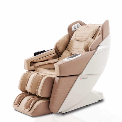 Fotel masujacy Alphasonic III kolorystyka White/Khaki