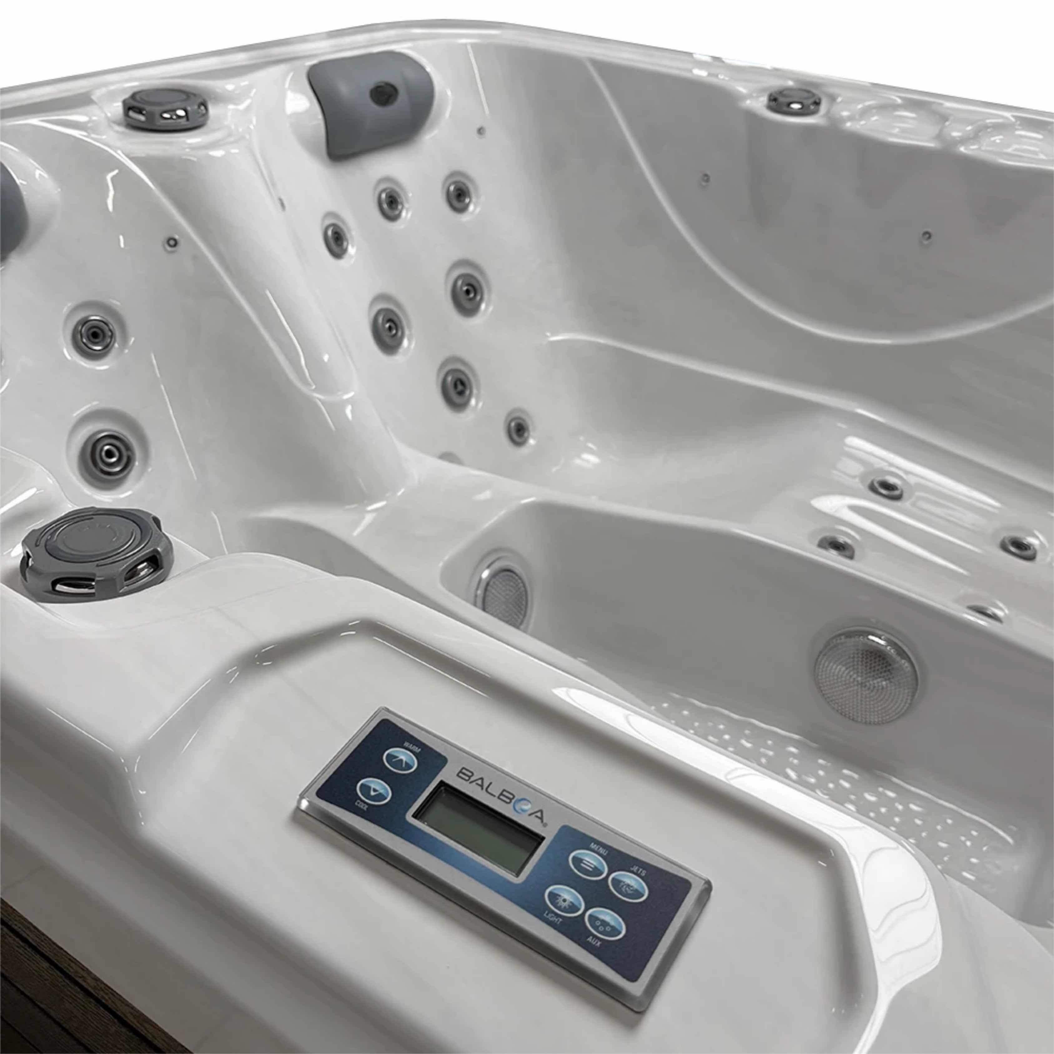 Wanna z masażem Jacuzzi Sidora Gamma 321A z panelem sterowania
