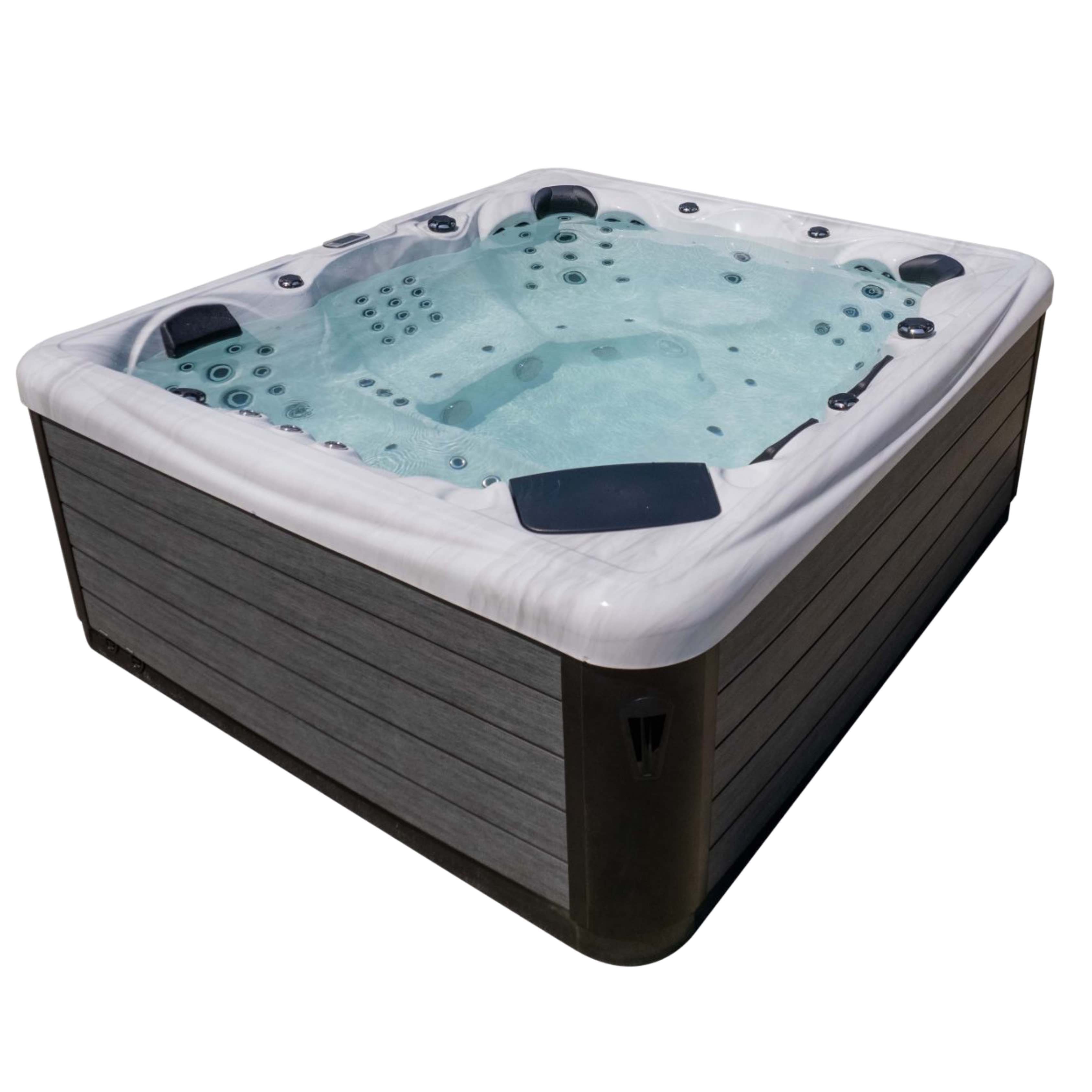 Jacuzzi wanna z masażem Sidora Beta 616 brązowe