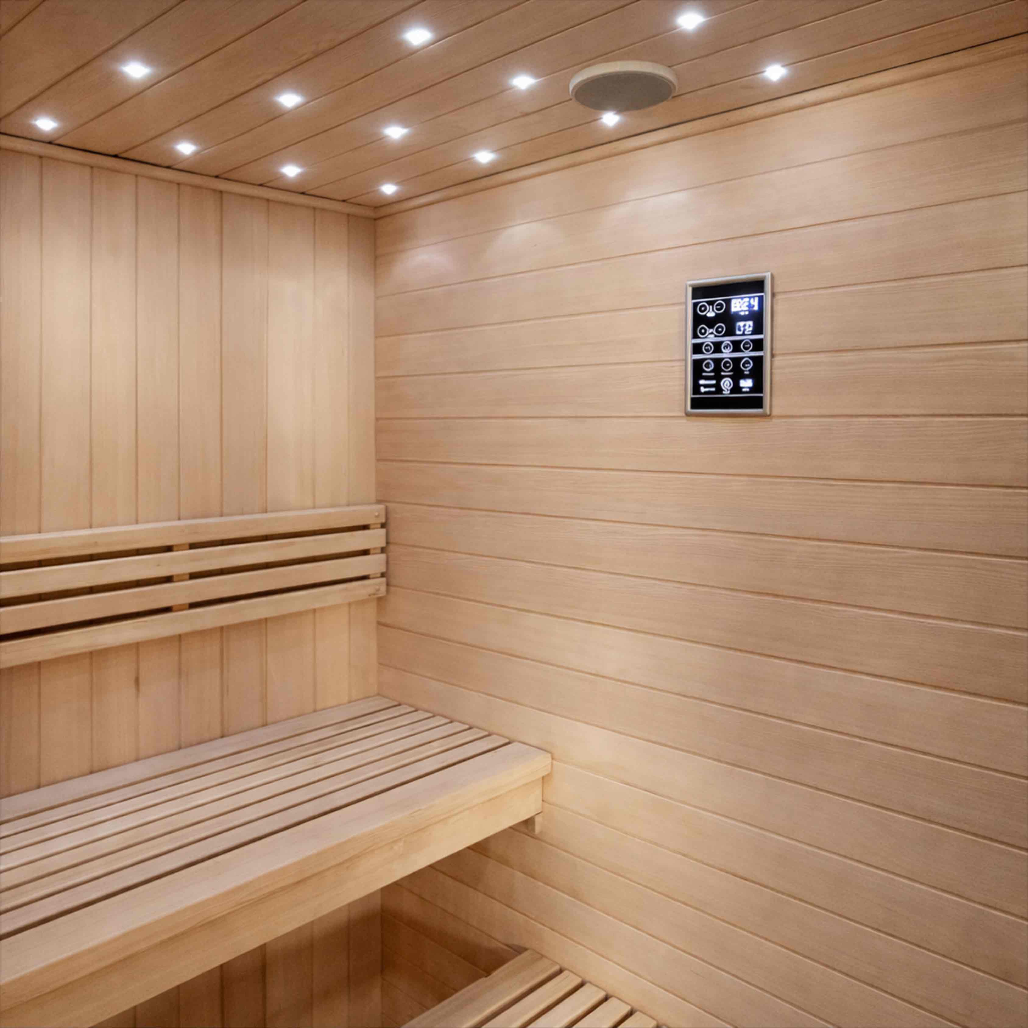 Sauna fińska JF180 Sidora Panel sterowania