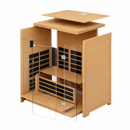 Sauna infrared JIC150 Sidora przekrój