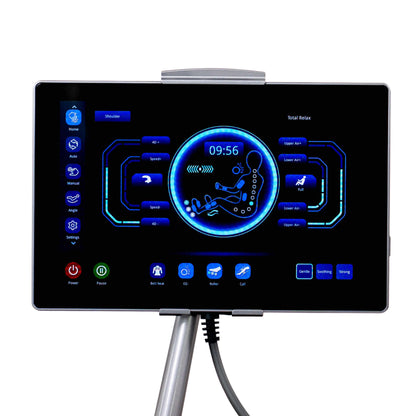 Tablet sterujacy w fotelu masujacym Skyliner25y
